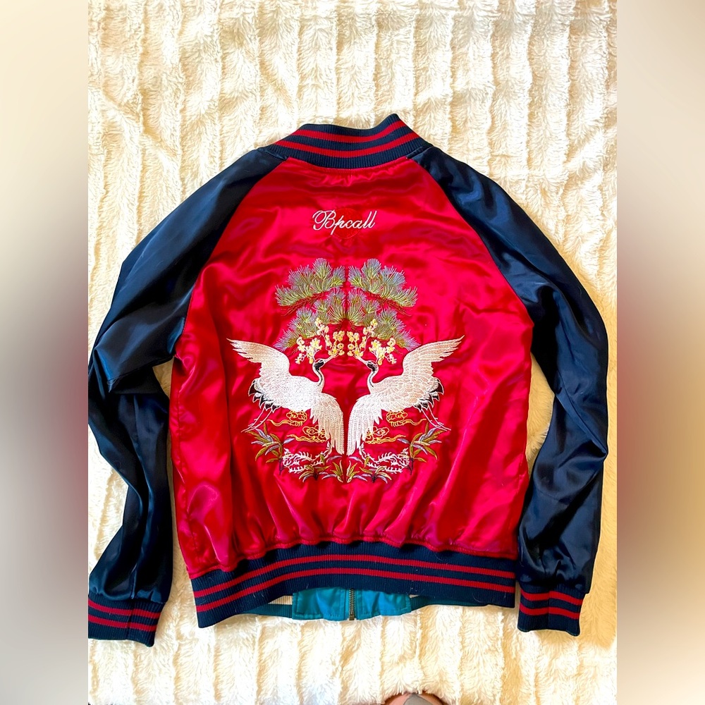 Vintage Reversible Bomber